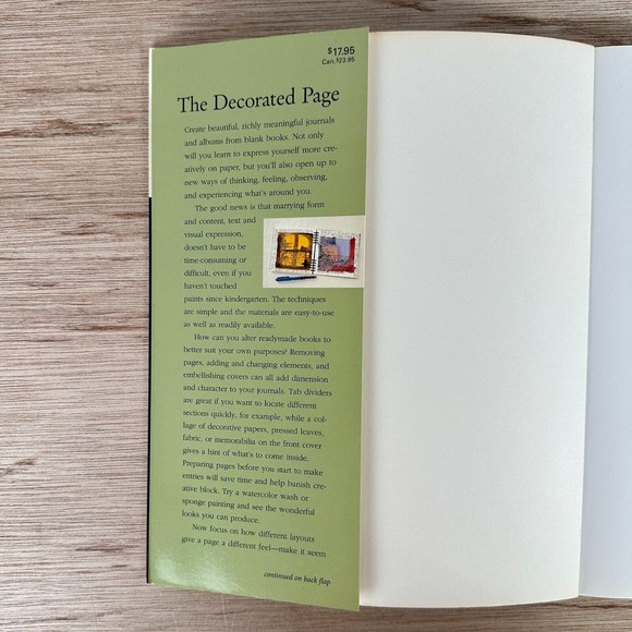 Book Decorated Page Journals Scrapbooks and Albums Made Simply Beautiful Diehn - Picture 5 of 11